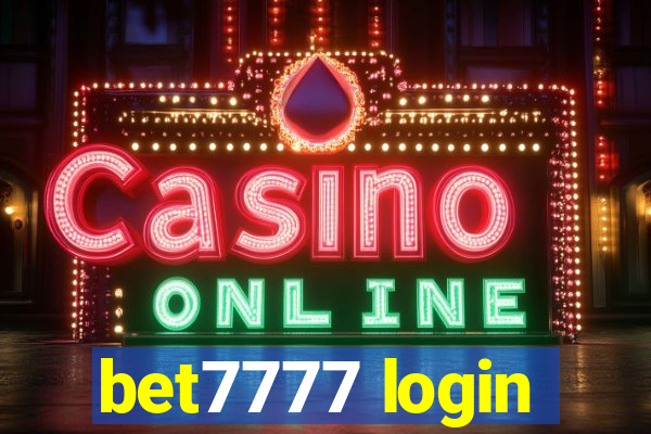 bet7777 login